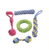 Dog Teeth-resistant Cotton Rope Toy Small, Medium And Large Dog Toy Rope Knot Toy