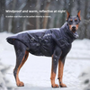 New Winter Pet Clothing Waterproof Reflective Big Dog Jacket Warm Dog Clothing Pet Clothing Wholesale